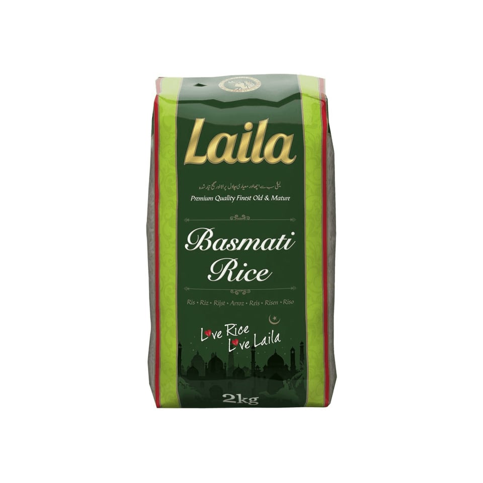 Laila Basmati Rice 2Kg