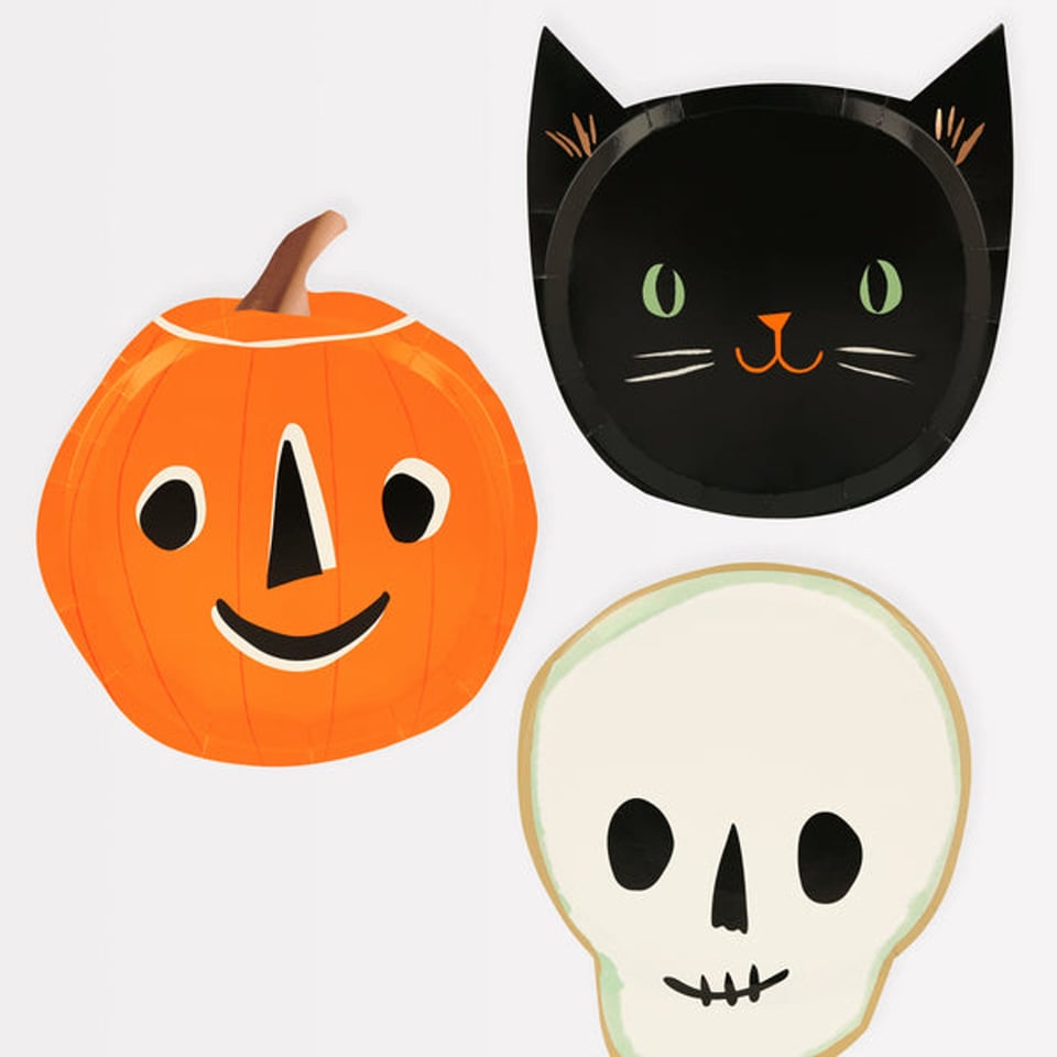 Meri Meri Its Halloween Plates