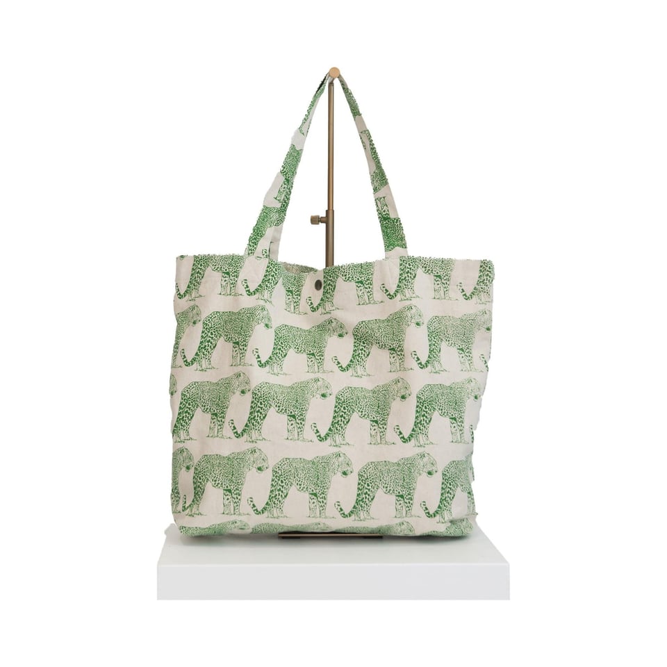 Beach Bag Wave Green