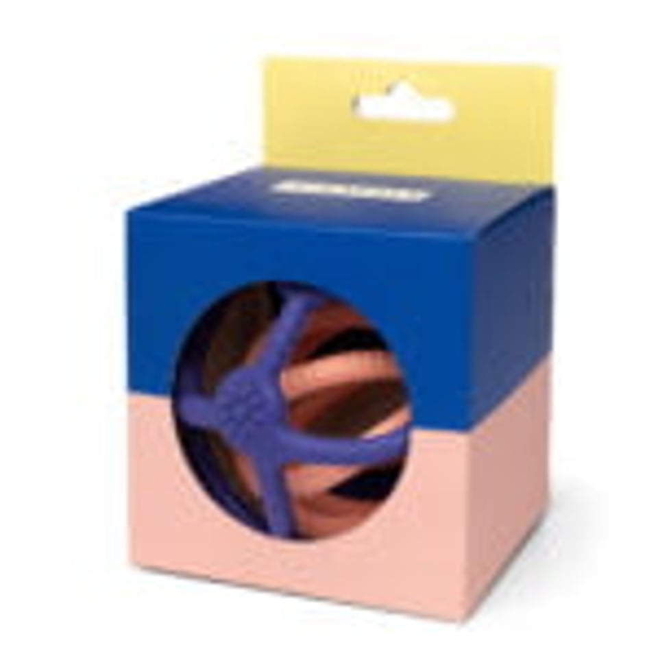 Little L Soft Toys Teether Roze Blauw