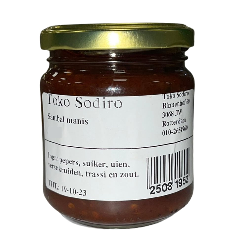 Sodiro Sambal Manis 200ml