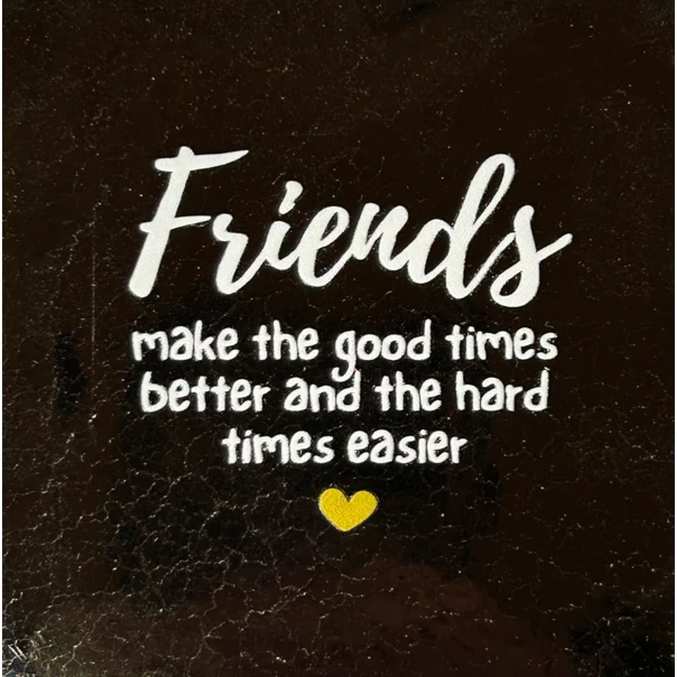 Yett Quote Tegel Friends Good Times 10x10