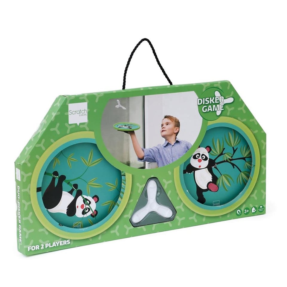 Scratch Active Play Magnetisch Set Van 2 Handdisks Panda 20 Cm 3+