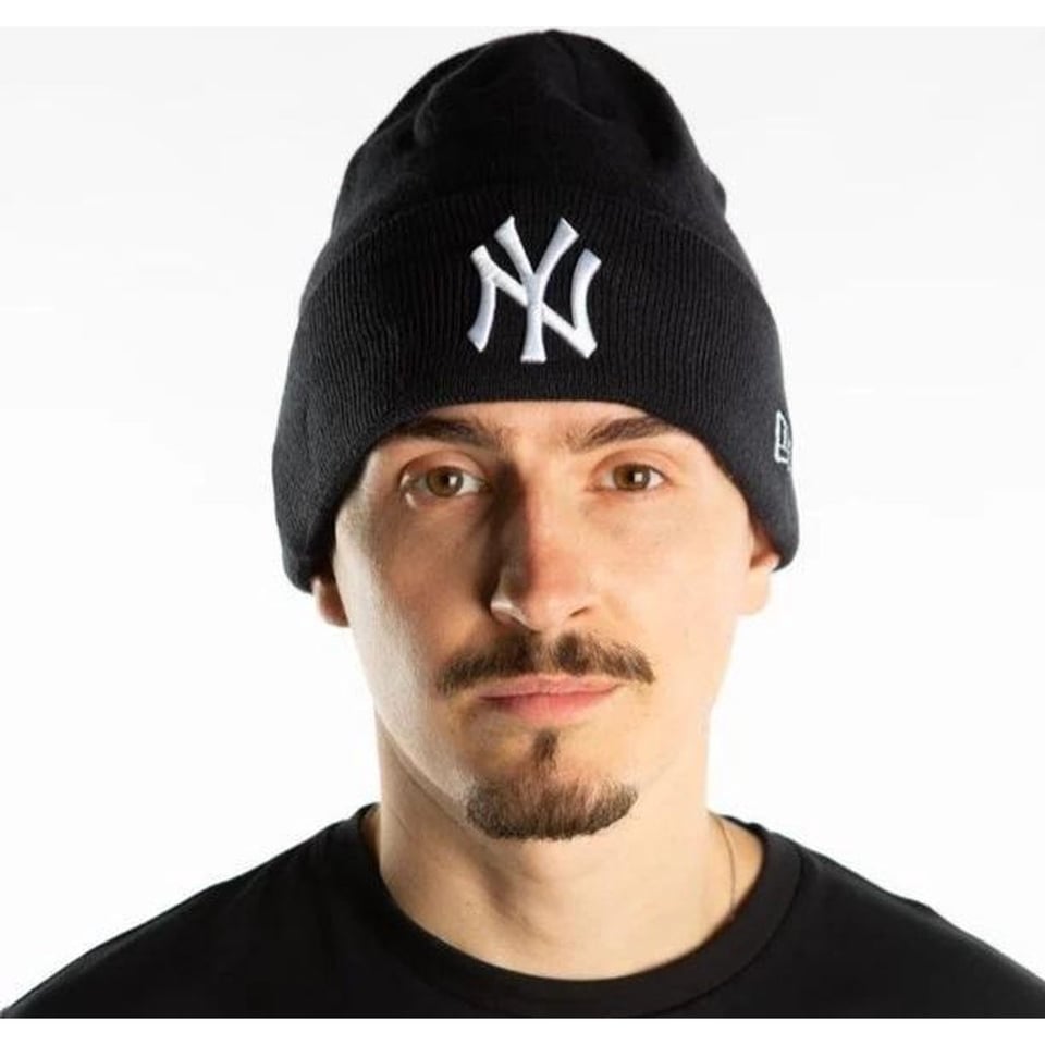 New Era New York Yankees Navy Beanie