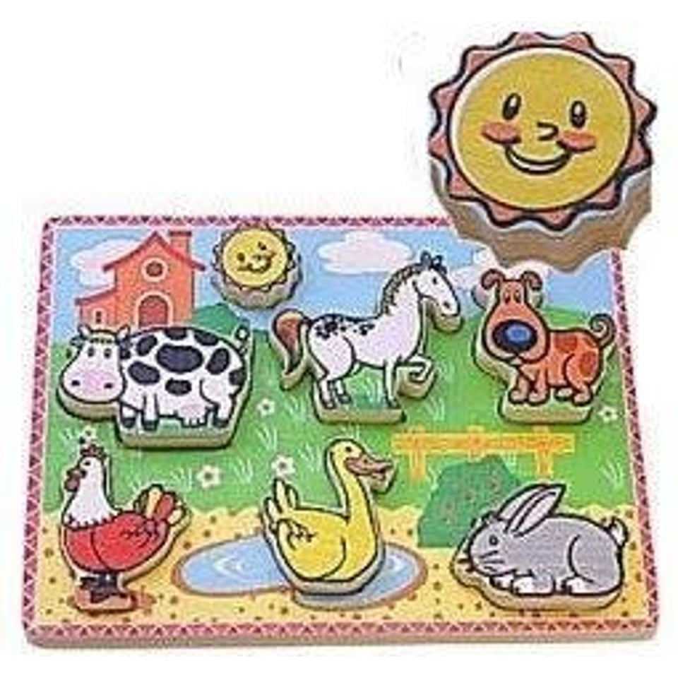 Simply For Kids Mijn Eerste Puzzel Boerderijdieren 1+