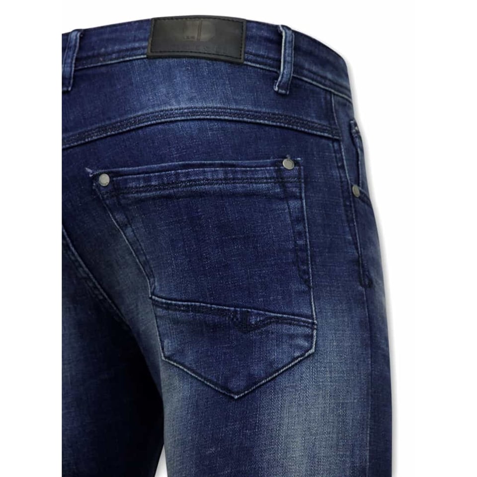 Spijkerbroek Heren Slim Fit -D-3059 - Blauw