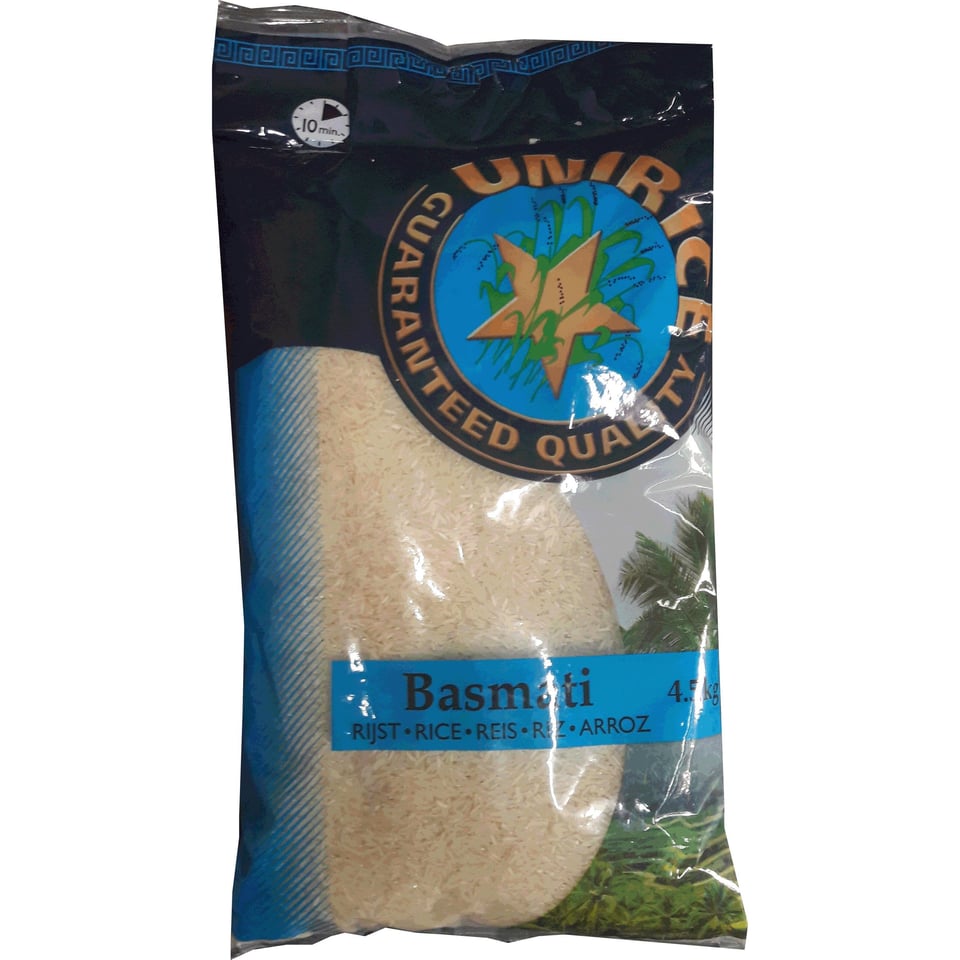 Unirice Basmati Rijst 4,5 kg