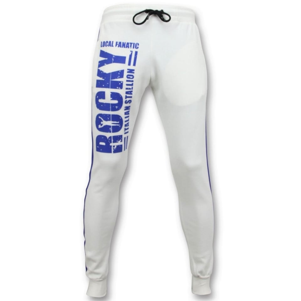 Exclusieve Heren Trainingspak - Rocky Balboa Sport Pak - Wit