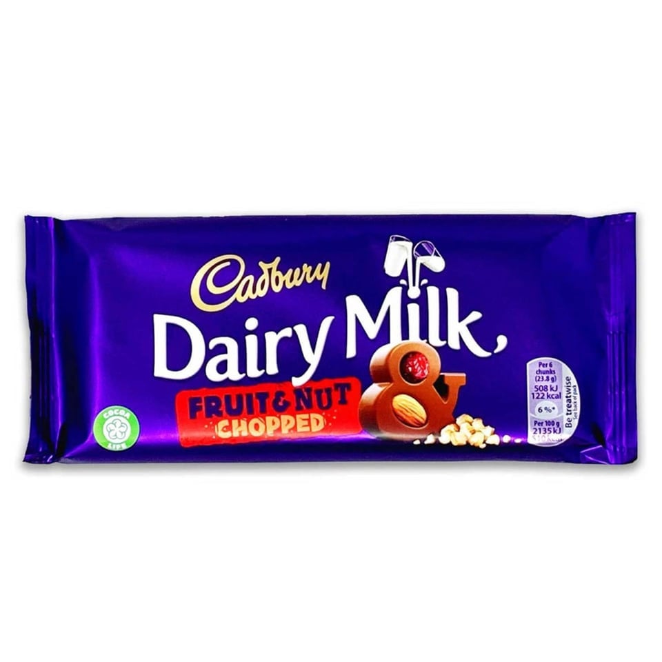 Dairy Milk Fruit & Nuts