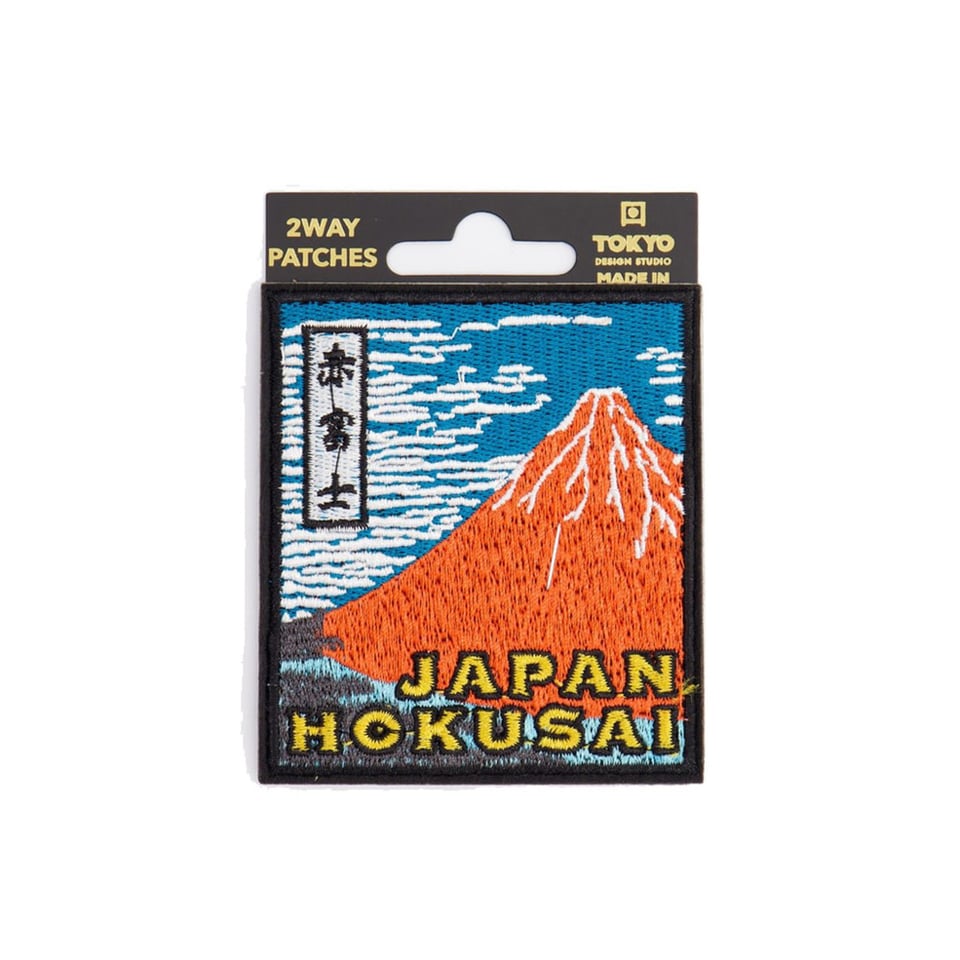 Stickers & Textiel Patch Japan Graphics 6cm Geborduurd
