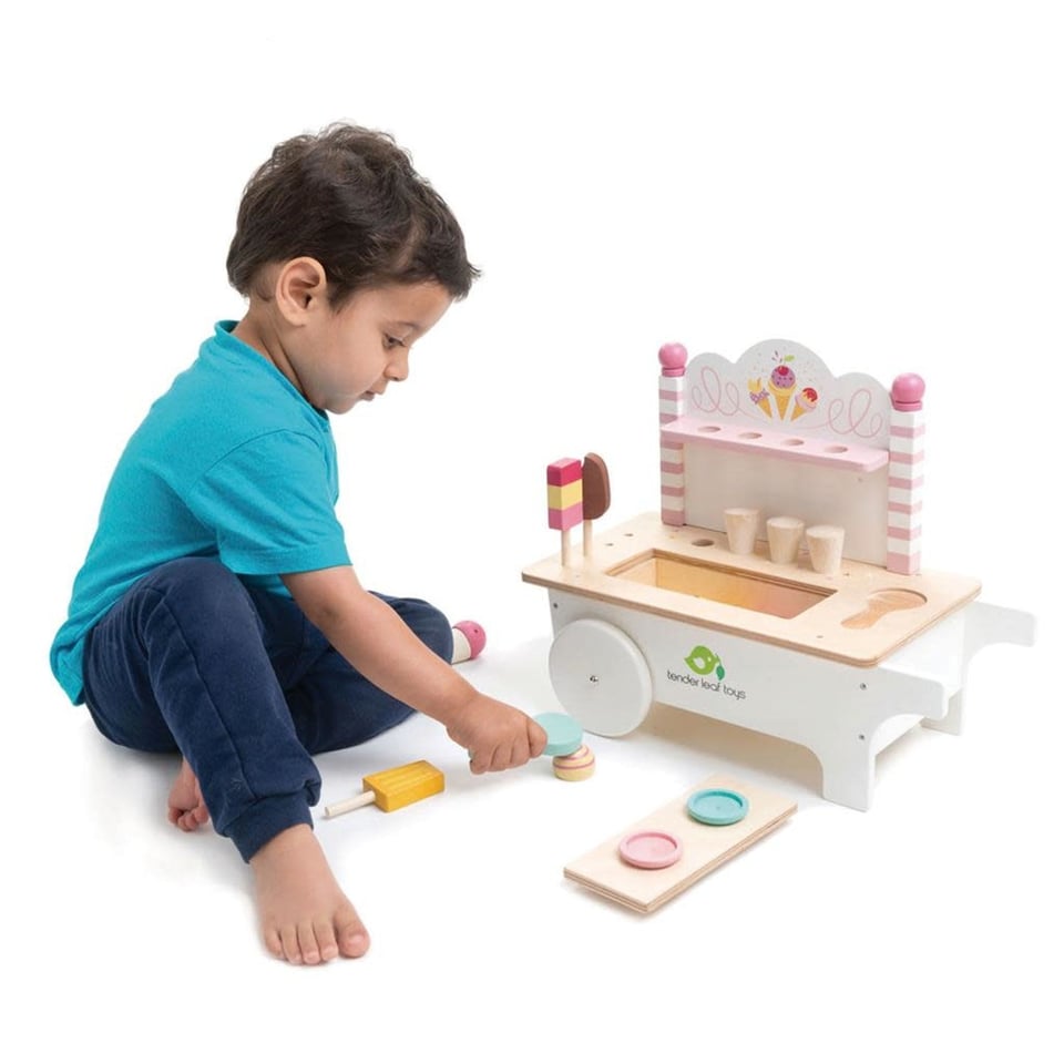 Tender Leaf Toys Ice Cream Cart IJskarretje 3+