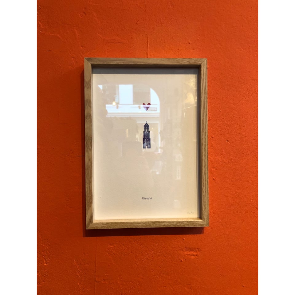Yon Domtoren A4 Poster Ingelijst