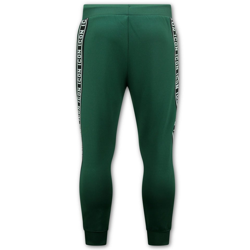 Traningspak Heren ICON - Joggingpak Heren Volwassenen - 3551 - Groen