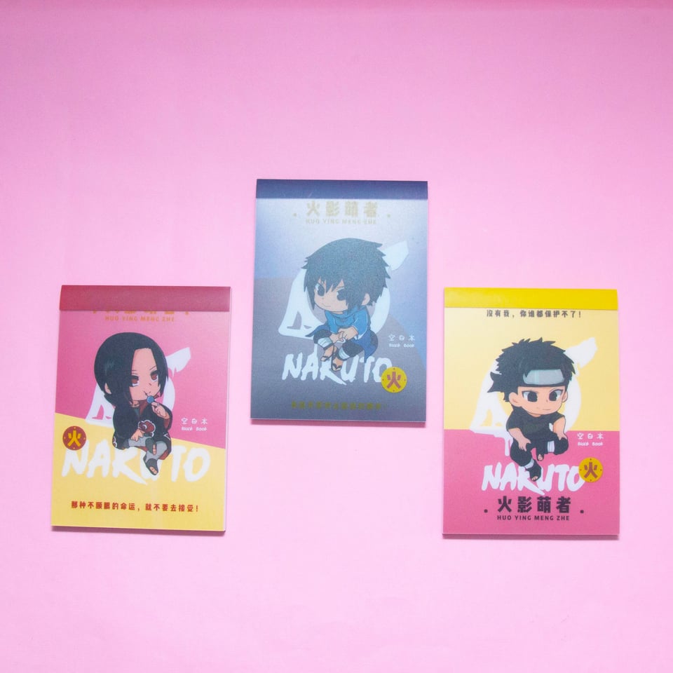 Naruto Note Pad