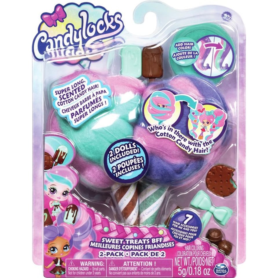 Candylocks Basic Doll 2 Pack Assorti