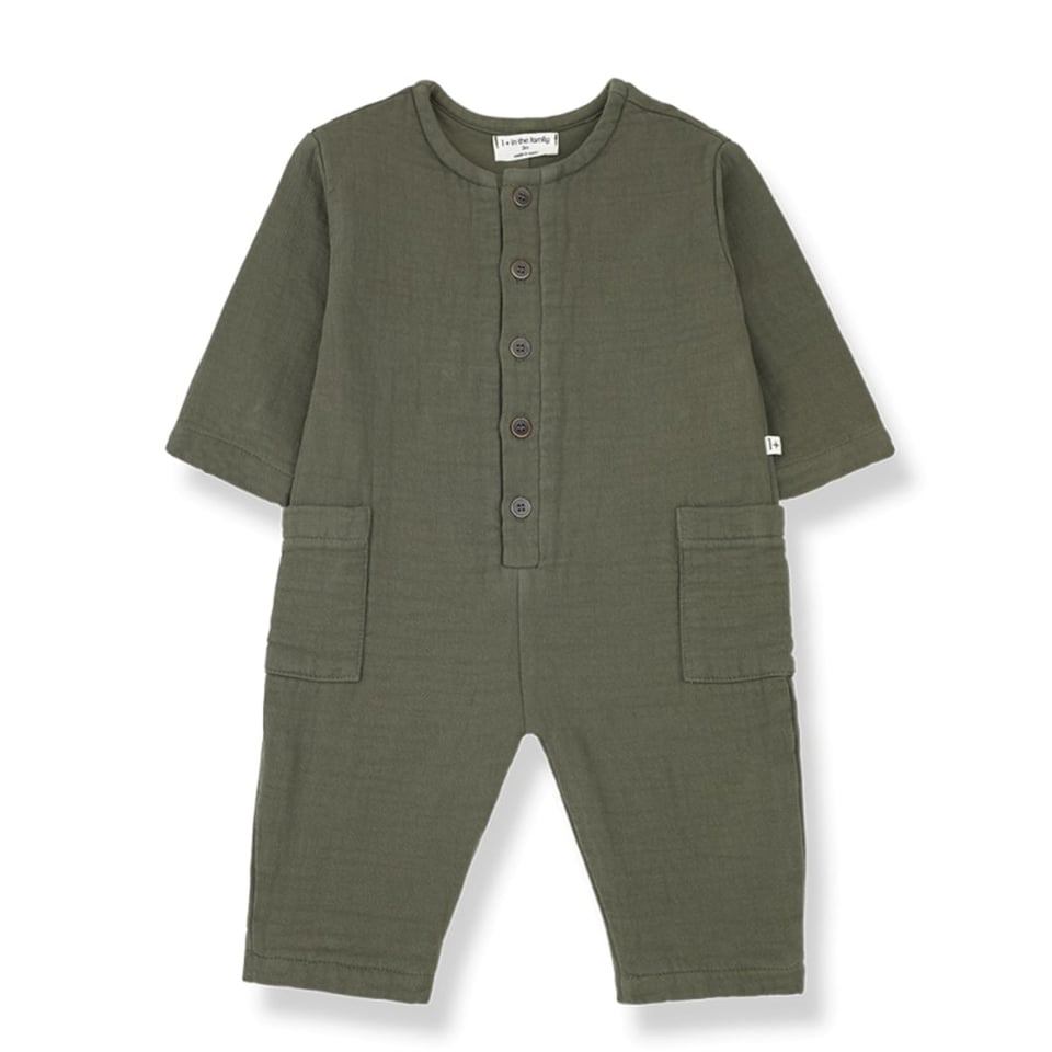 1+ In The Family Max Jumpsuit Olive