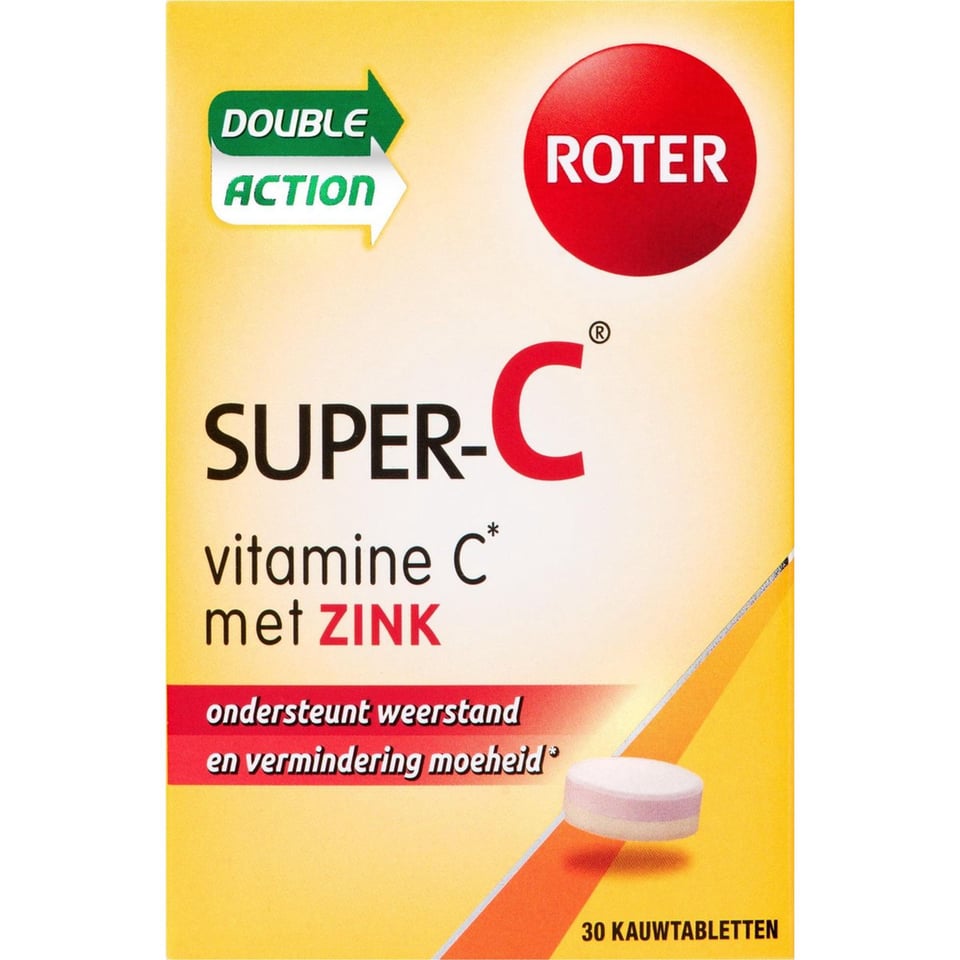 Roter Super-C Zink - 30 Tabletten - Voedingssupplement