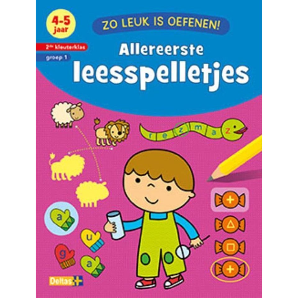 Boek Zo Leuk Is Oefenen - Allereerste Leesspelletjes (4-5 J