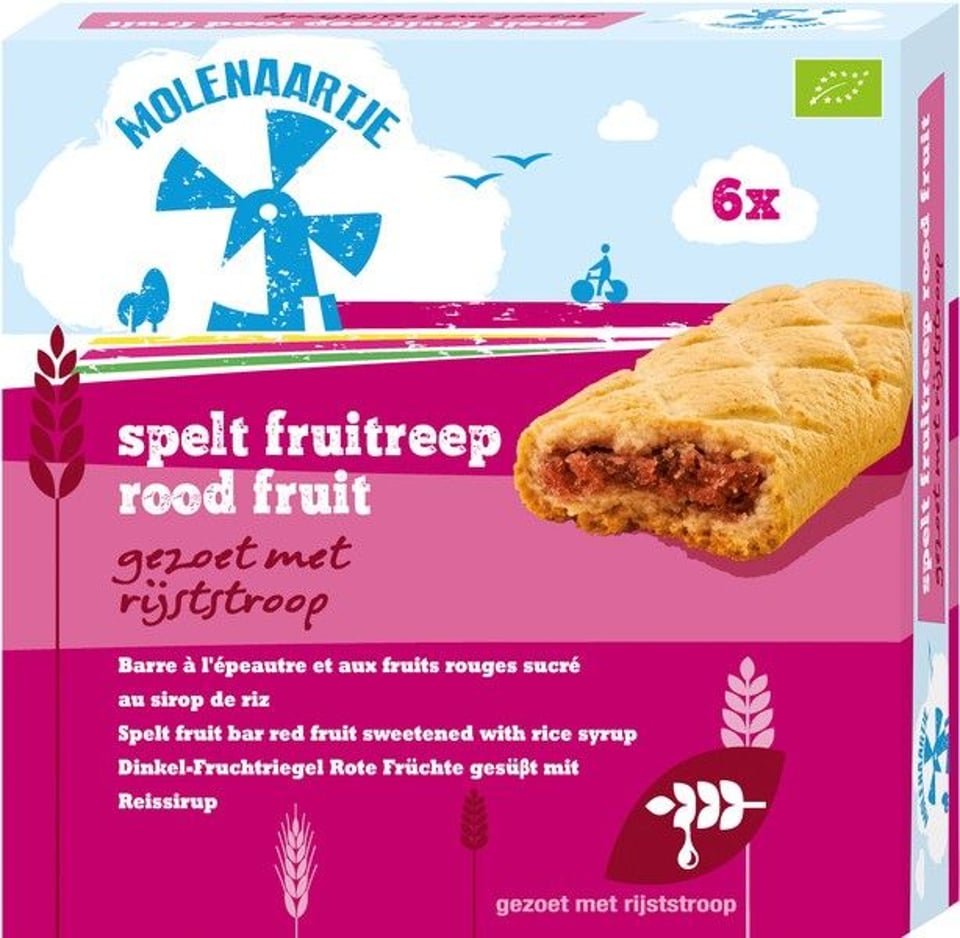 Spelt Fruitreep Rood Fruit