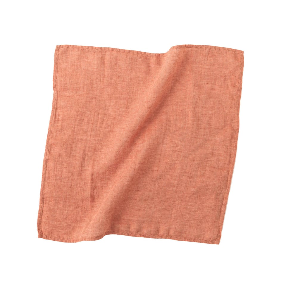 Orange, Linnen Zakdoek