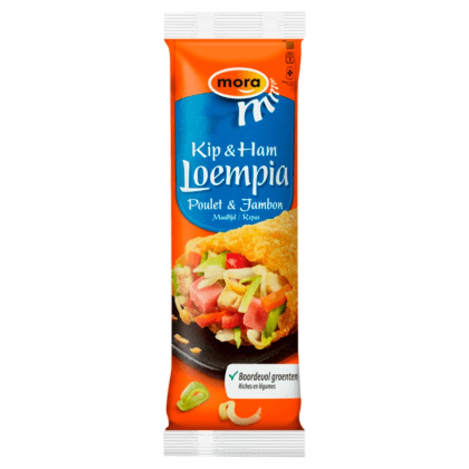 Mora Loempia Kip & Ham
