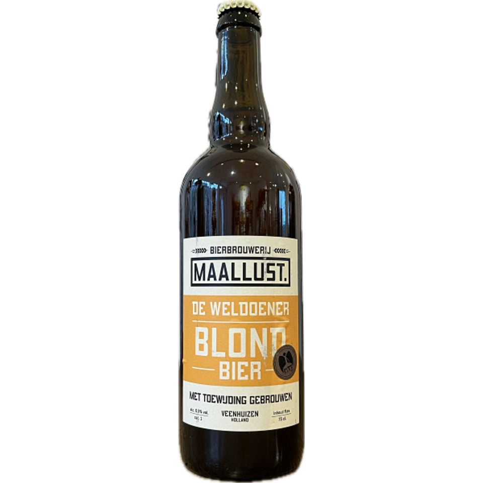 Maallust De Weldoener Blond 750ml