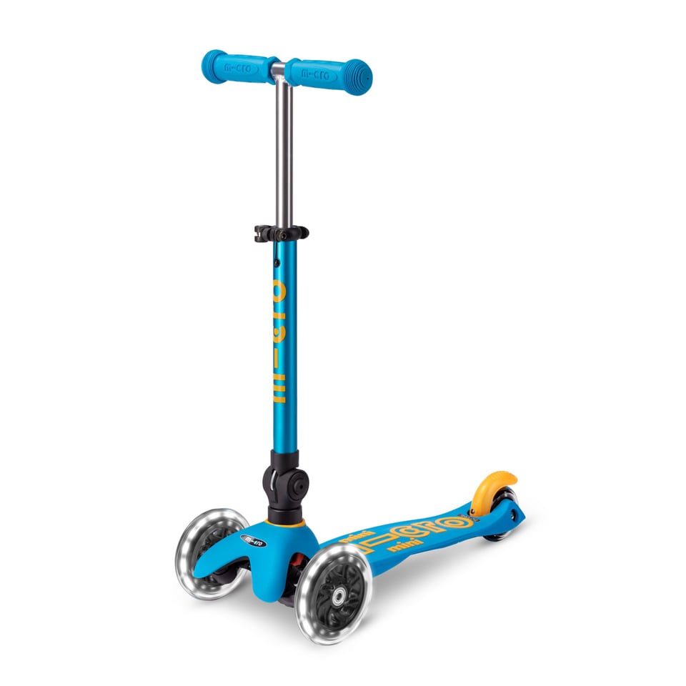 Mini Micro Inklapbaar LED Oceaanblauw