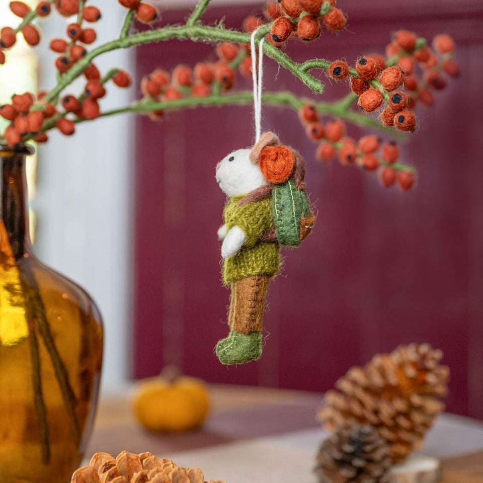 Hanger Muis wandelaar groen