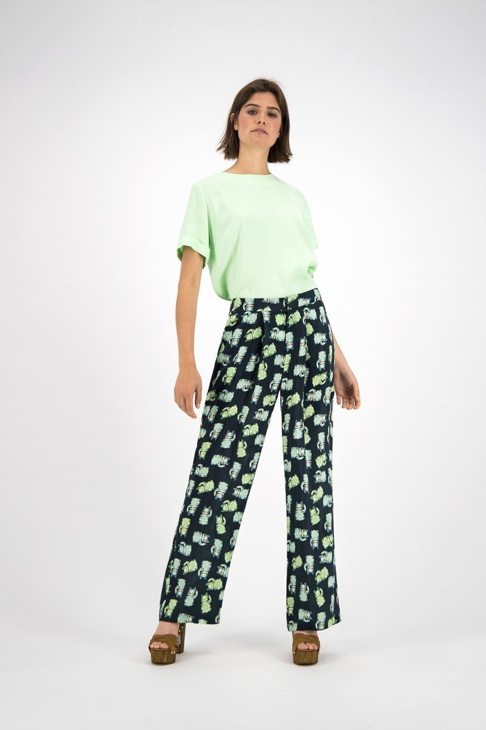 Pants Maneki Blush - Green