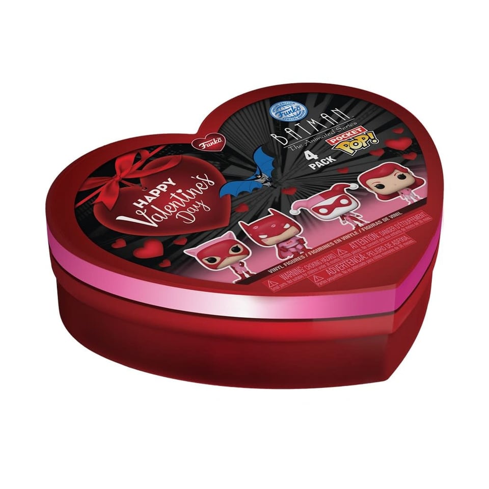 Pocket Pop! Batman 4 Piece Valentine Box
