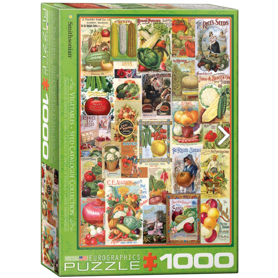 Vegetable Seed Catalog Covers (1000 St)