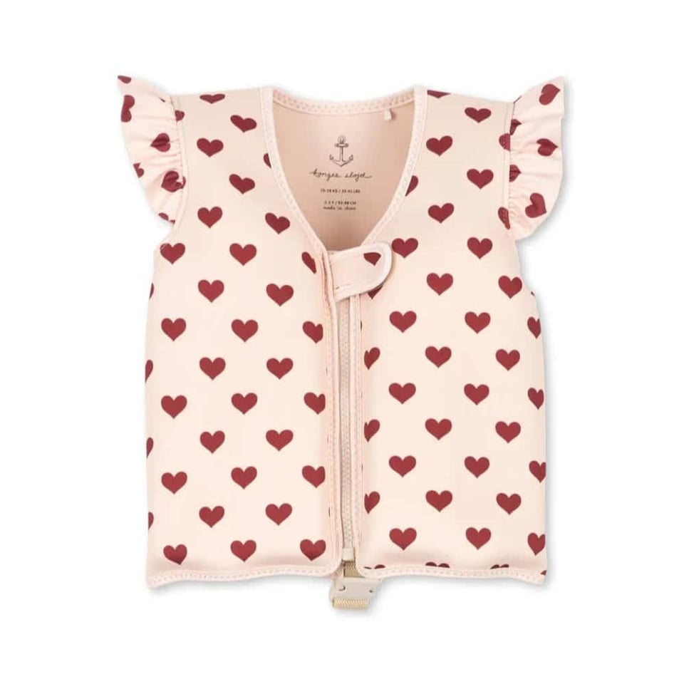 Konges Sløjd Avery Swim Vest Amour Rouge