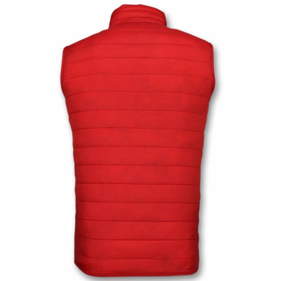 Bodywarmer Heren - Casual Bodywarmer - Rood