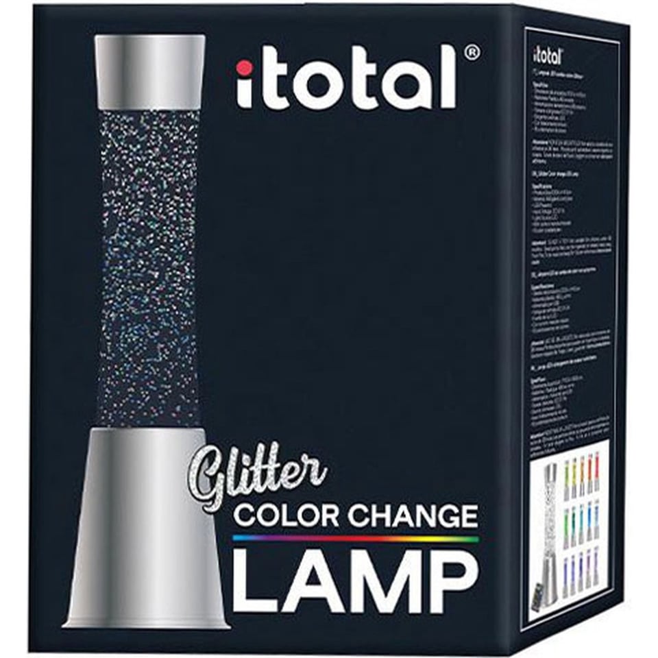 Glitter Lavalamp - Afstandsbediening Voor 16 Kleuren