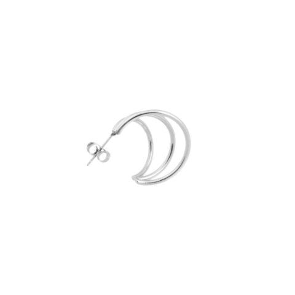 Bandhu Wire Earrings Silver