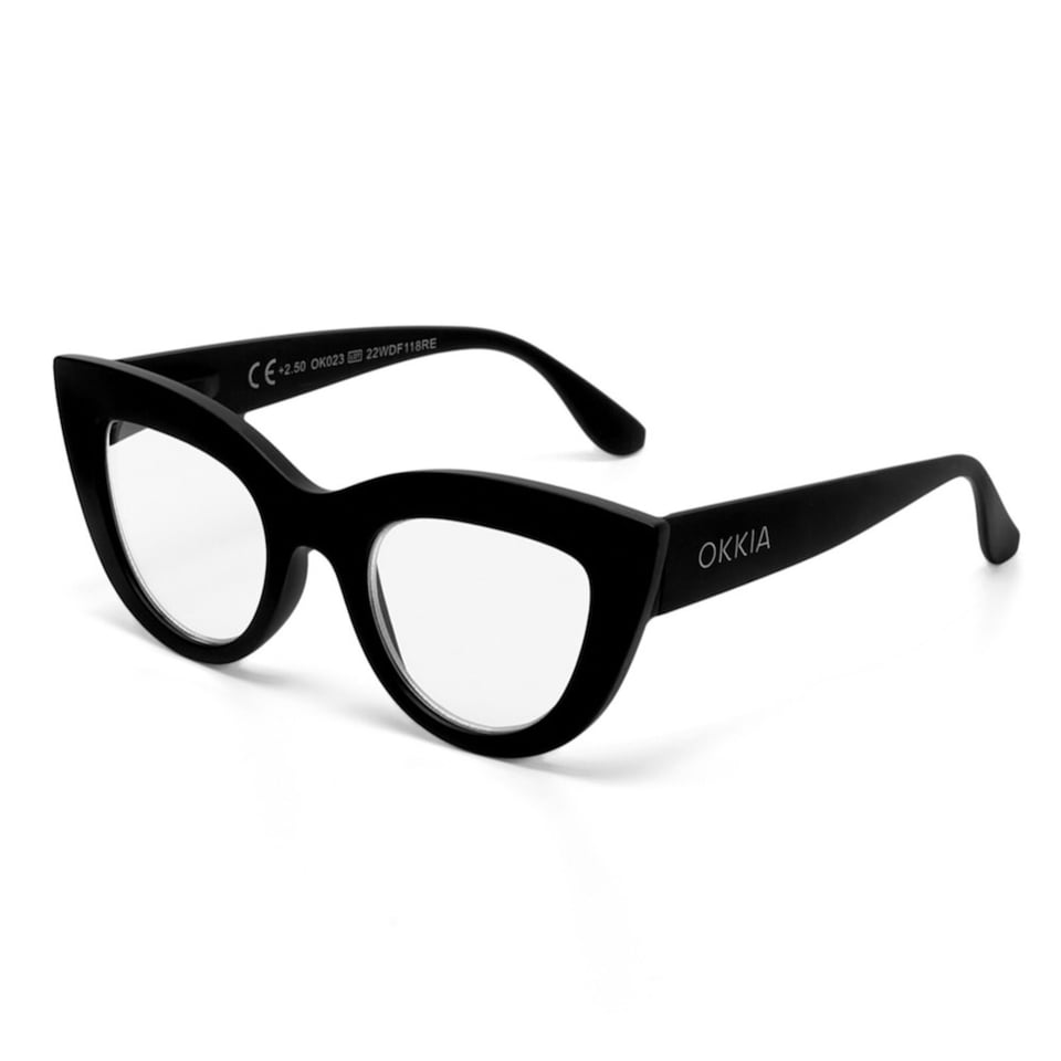 Leesbril CLAUDIA Cat-Eye Black OK023BK