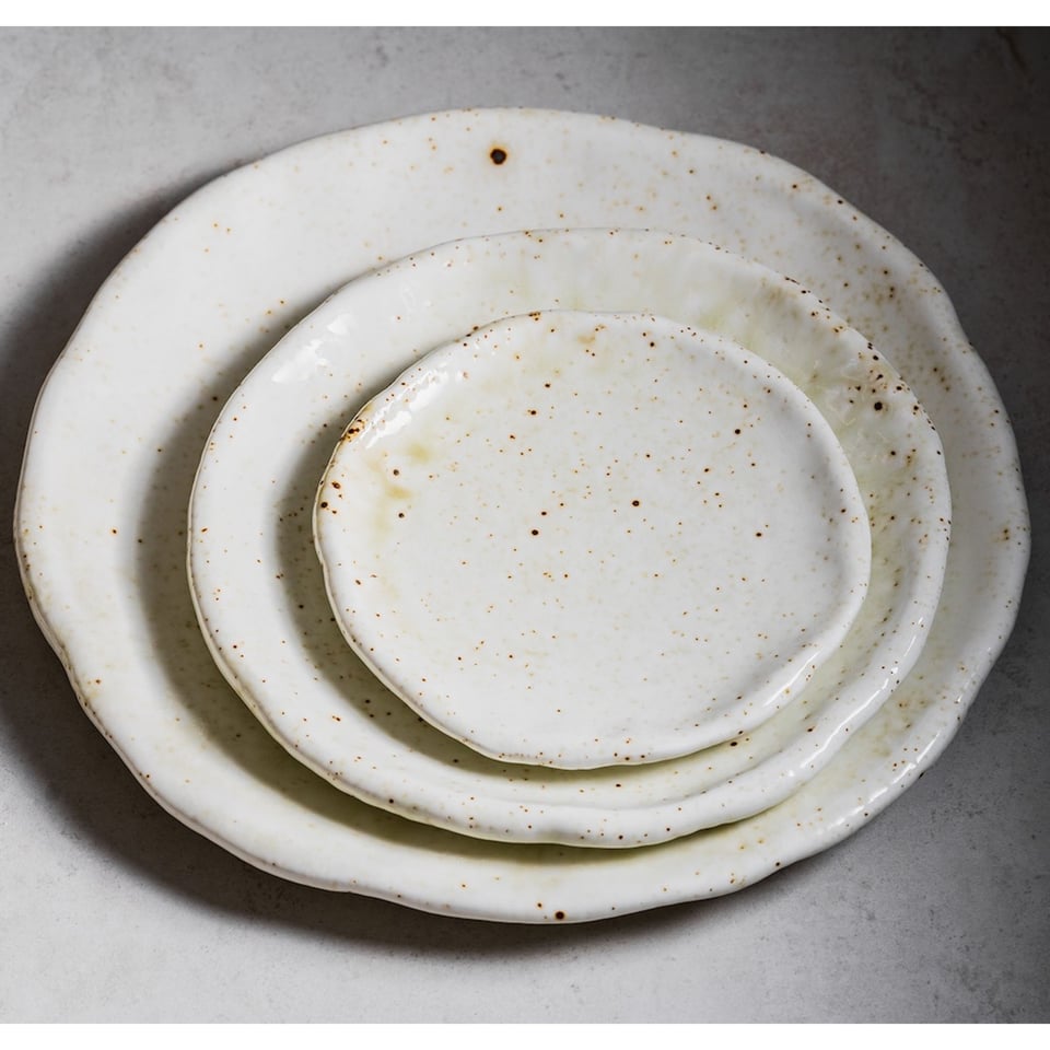 Bord Vita Beige 21 Cm