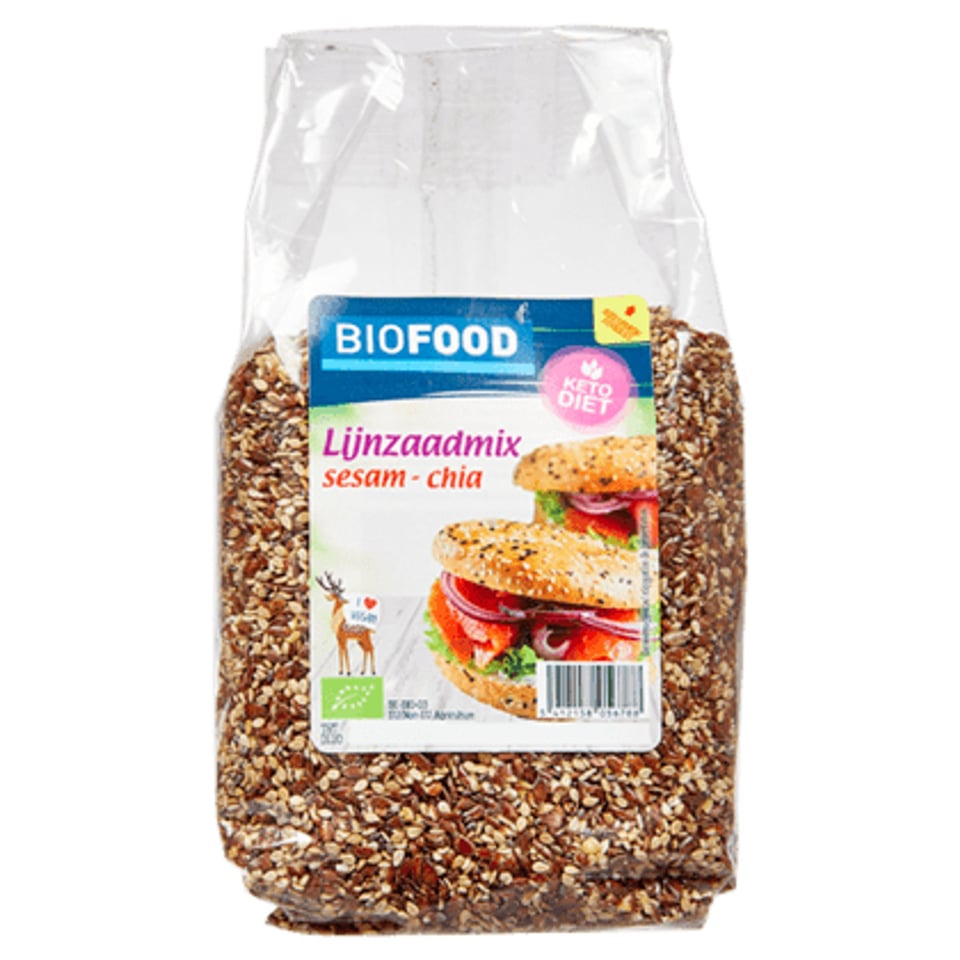 BIOFOOD Lijnzaadmix Sesam Chia