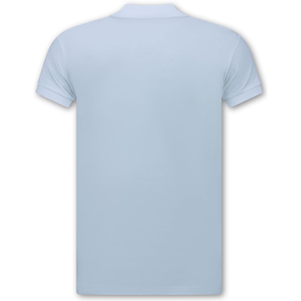 Herenpolo - Poloshirts Heren Korte Mouw - Polo Heren - Slim Fit - A150 - Wit