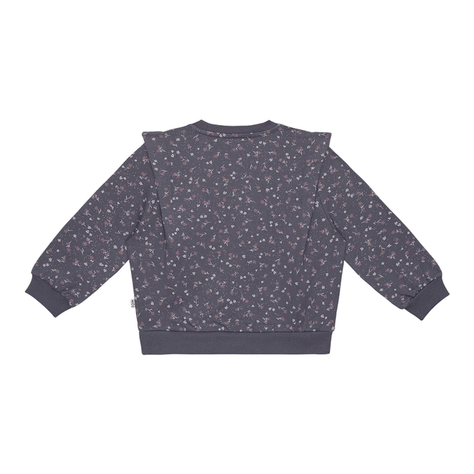 House of Jamie Shoulder Sweater Stardust Golden Floral