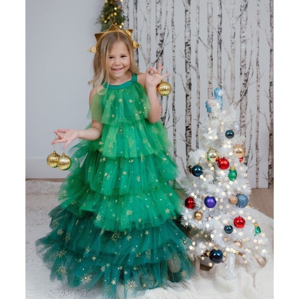 Great Pretenders Christmas Tree Dress Headpiece