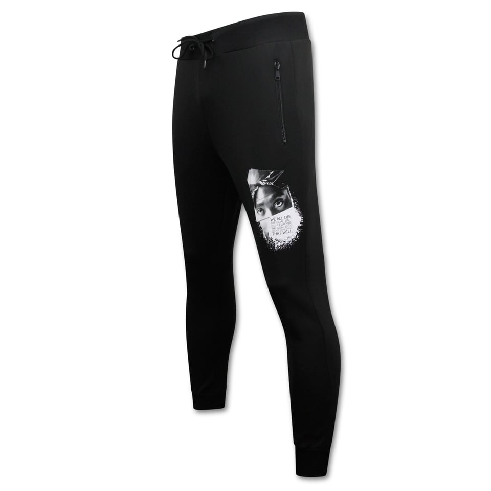 Joggingpak Heren Tupac Shakur - Huispak - 2Pac Trainingspak - 267 - Zwart