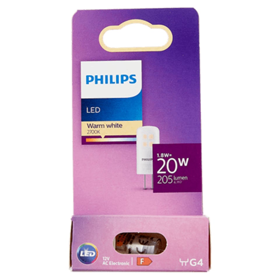 Philips LED Capsule 20W G4 WW 12V ND SRT6