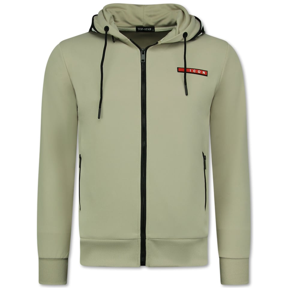 ICON Huispakken Heren Volwassenen - Joggingpakken Heren - Trainingspakken - 11759 - Bruin