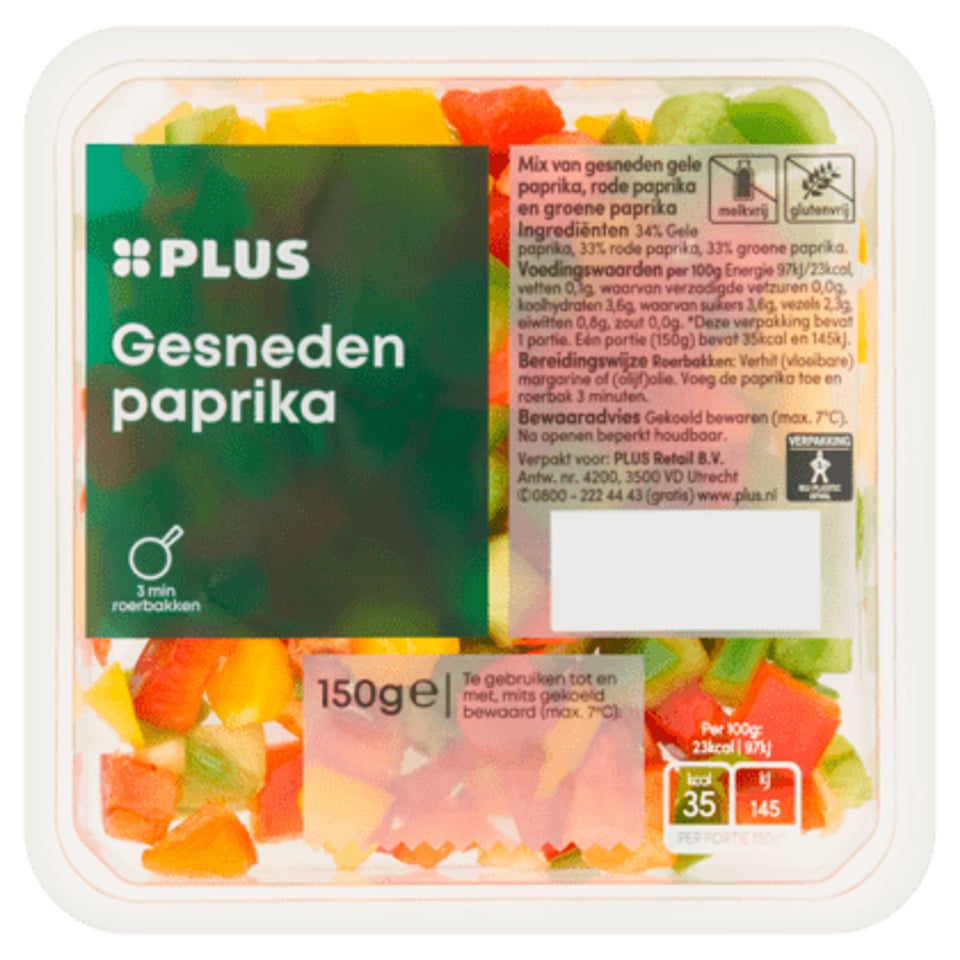 PLUS Gesneden Paprika