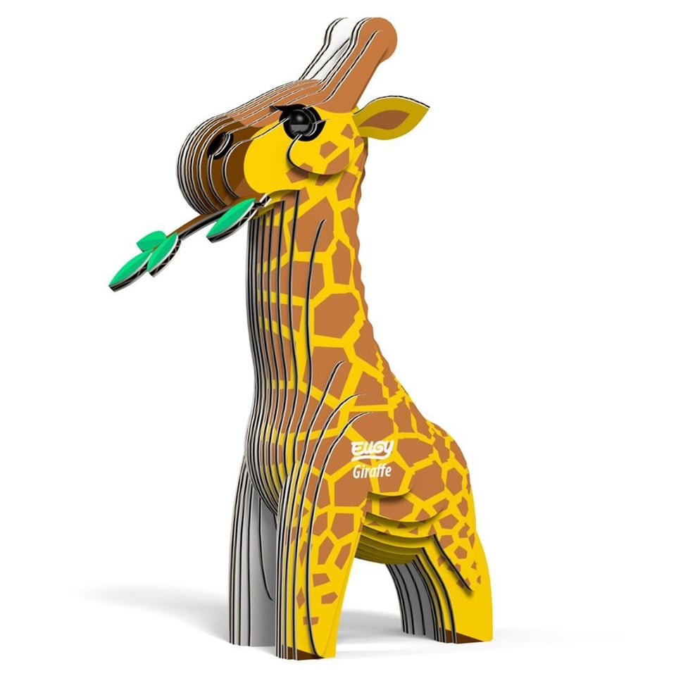 Kartonnen 3D Puzzel Giraf
