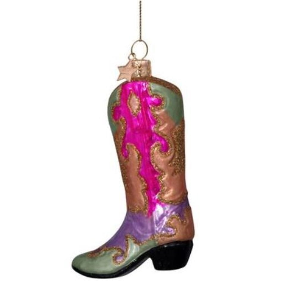 Kerstbal Cowboylaars Multicolor