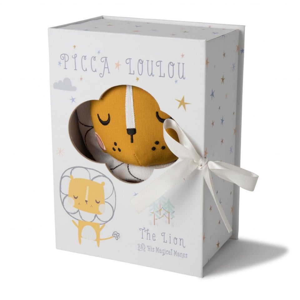 Picca LouLou - Lion Louie in gift box  18 cm