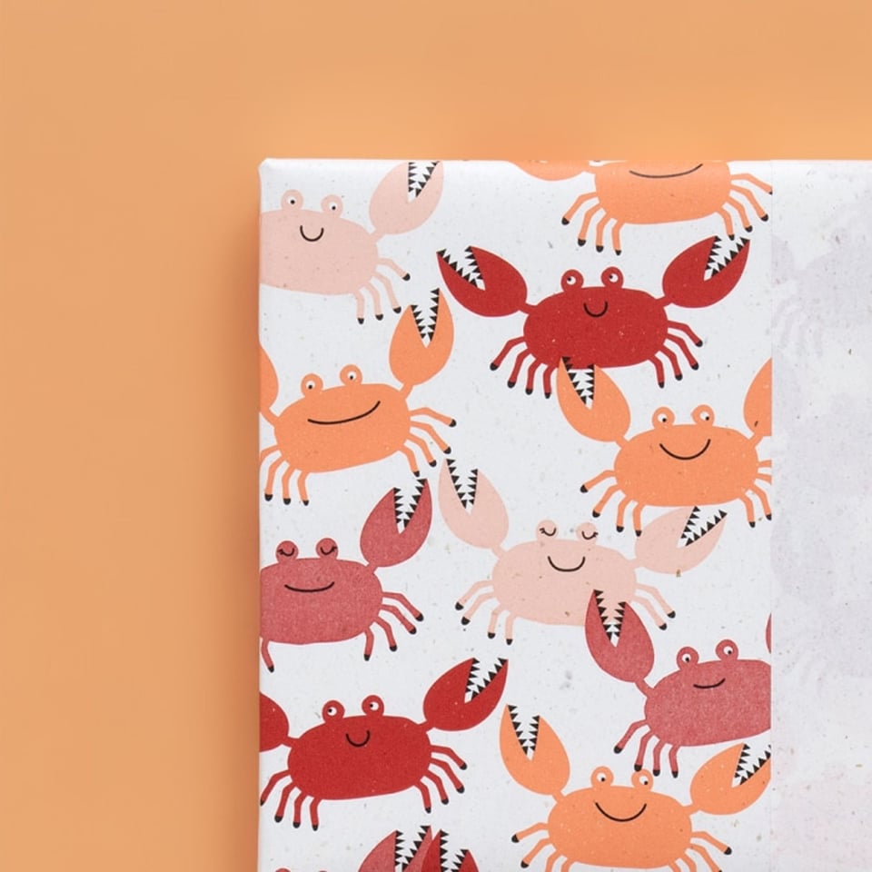 Rol Inpakpapier Crabs