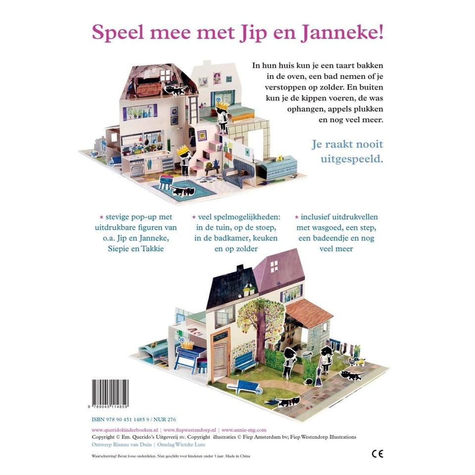 Het Huis Van Jip en Janneke Pop-Upboek